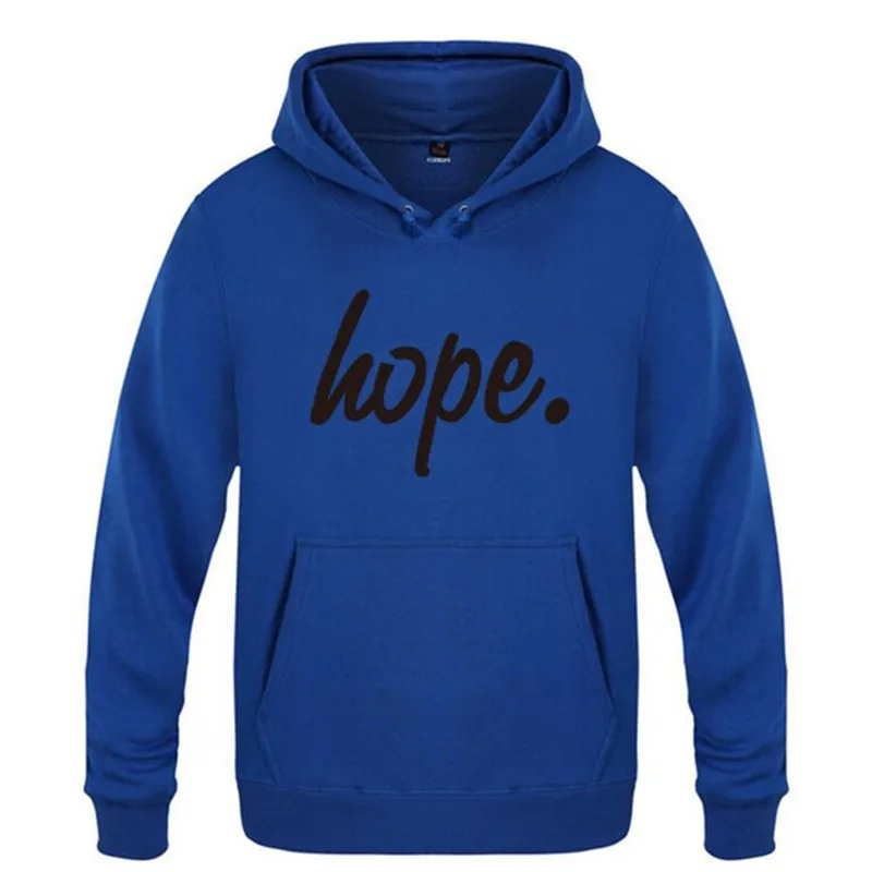 

New HOPE Printed Hoodies Men Brand Autumn Winter Long Sleeve Mens Street Skateboard Sweatshirts Fashion Male Hip Hop Pullovers