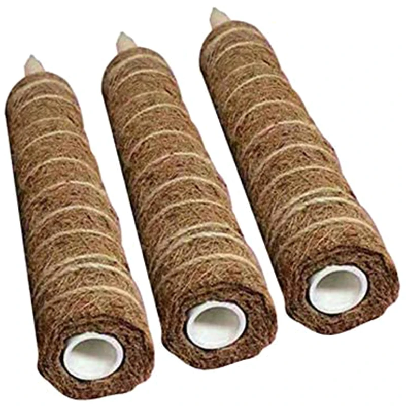 

Totem Pole Plant,Coir Moss Totem Pole,Coir Moss Stick for Plant Support Extension,Climbing Indoor Plants, pers 3Pcs