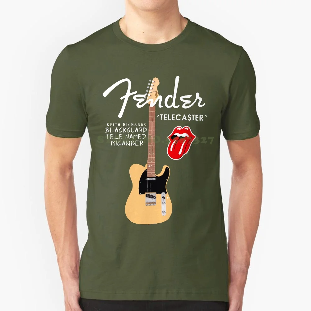 

Футболка мужская с круглым вырезом и принтом «гитара»