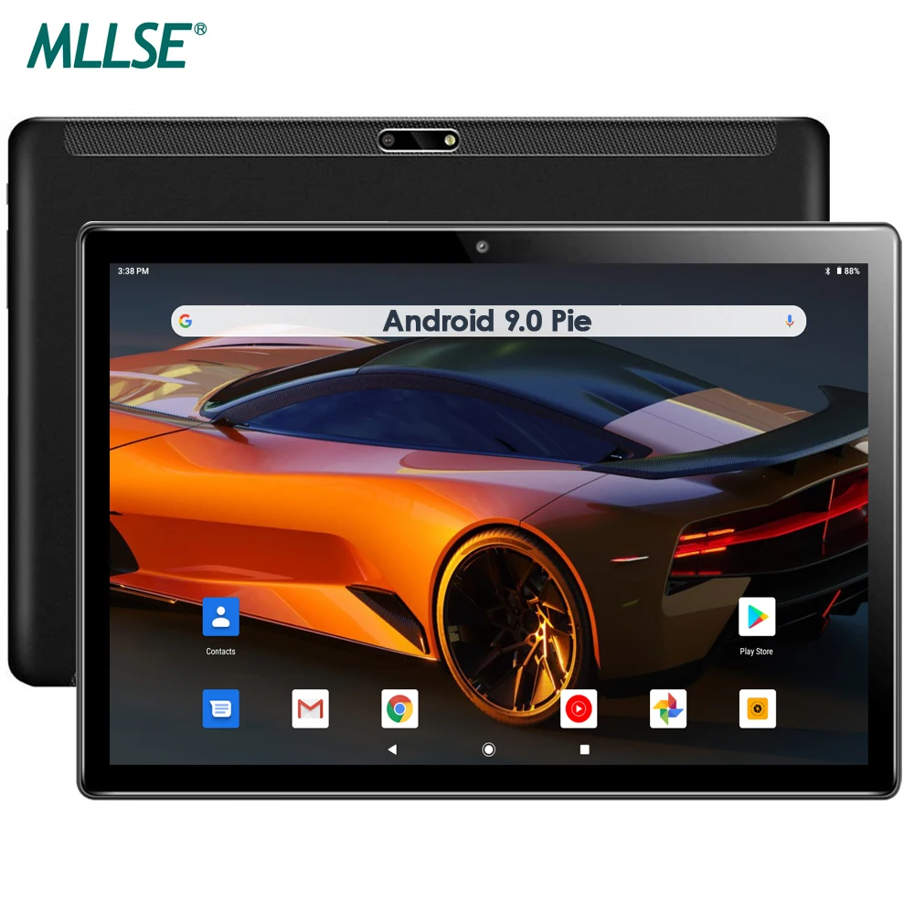 Планшет с 10 1 дюймовым дисплеем ОЗУ 3гб ПЗУ 32 ГБ 1280x800 Android 9 0 Wi Fi Bluetooth|Планшеты| |