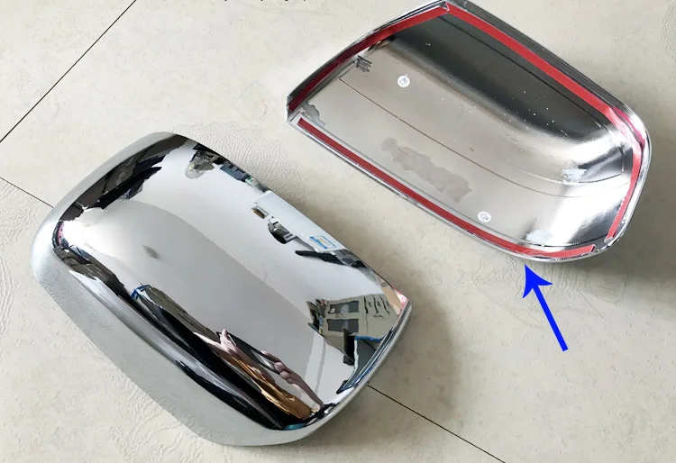 ABS Хром Боковая дверь зеркало заднего вида крышка планки автомобильные