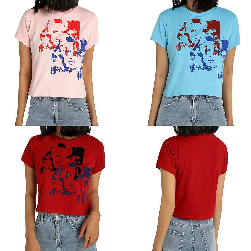 

Новинка; Летние женские тапочки для девочек; Платье с вырезом лодочкой и короткими рукавами для детей; Принт хлопковая Футболка Высокая ули...