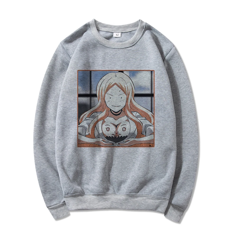 

Sweatshirts Hoodies Pullover Harajuku Crewneck Sudadera Mujer Long Sleeve Assassination Classroom Anim Slim Winter Women Clothes