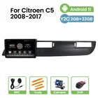 Автомагнитола для Citroen C5, мультимедийный видеоплеер на Android 11, HD, 1024*600, GPS-навигация, для Citroen C5, 2008, 2009, 2010-2017, Carplay, RDS, FM