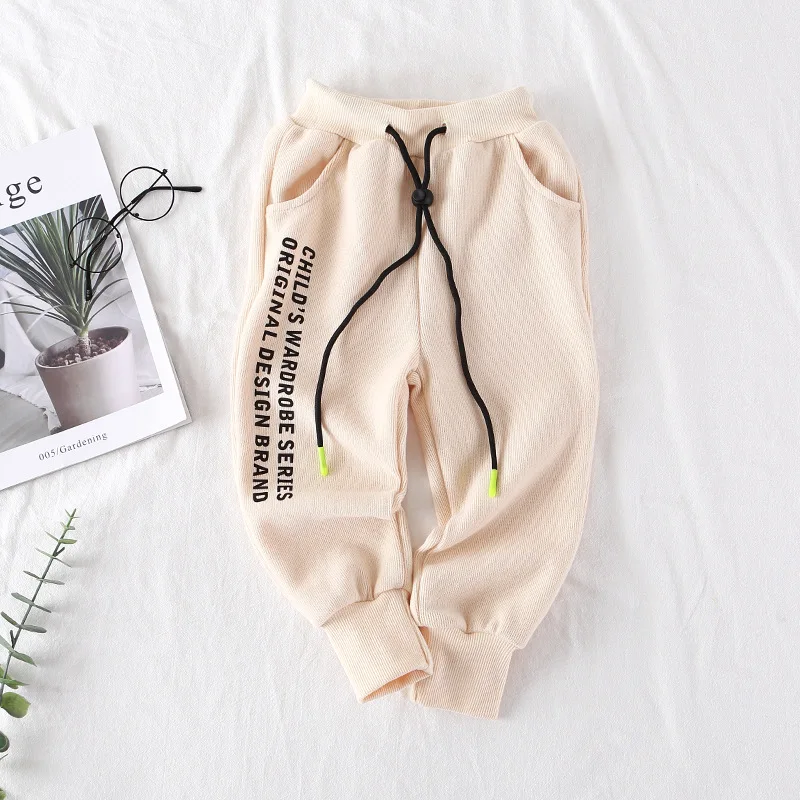 

Children's baby boys sports pants trousers new autumn boys fashion letters casual pants baby boys spring pants trousers 4006 41