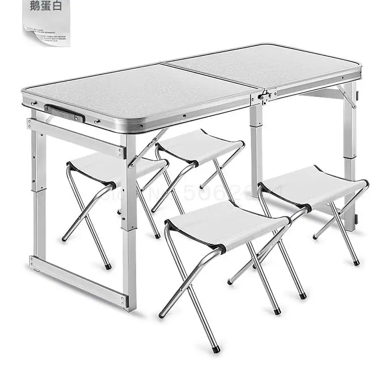 Складные уличные столы и стулья портативные выставочные промышленные простые