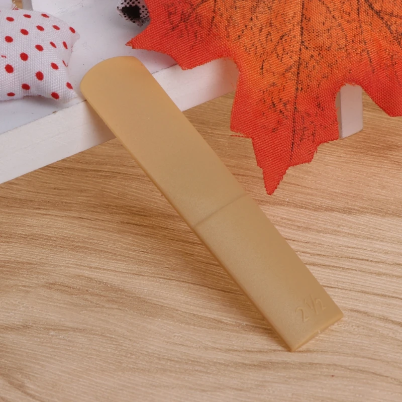 

Alto Saxophone Sax Reed 2.5 Resin Mouthpiece Patches Pads Reeds Cap Sachs Parts