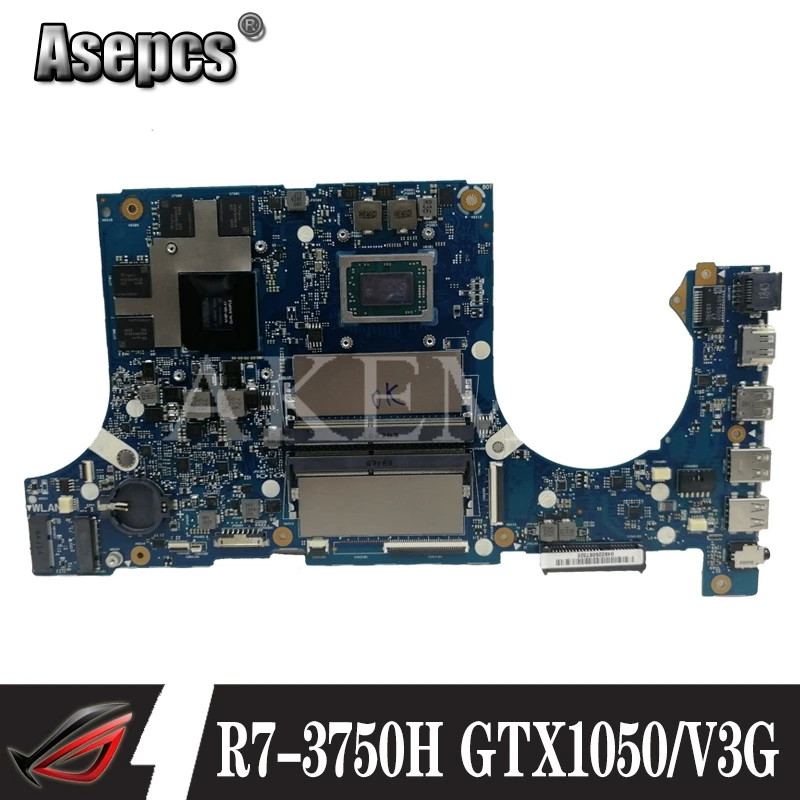 Akemy FX705DD материнская плата для For Asus TUF Gaming FX505D FX505DT FX505DD 17 3 дюймов R7 3750H GTX