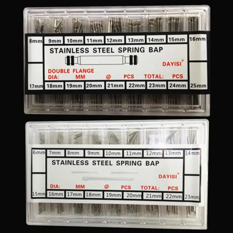 

360 шт., пружинные шпильки из нержавеющей стали, 1,5 мм