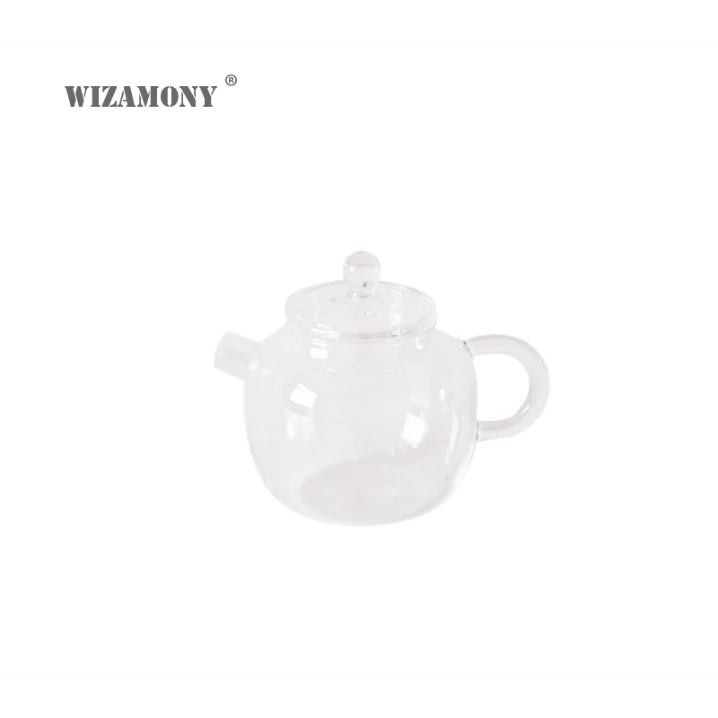 WIZAMONY 135 мл ручная работа высокое боросиликатное стекло чайник термостойкая
