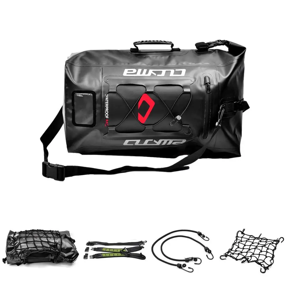 

Водонепроницаемый мотоциклетный рюкзак, вместительная сухая сумка для путешествий, поездок, 35-55 л, для спорта на открытом воздухе