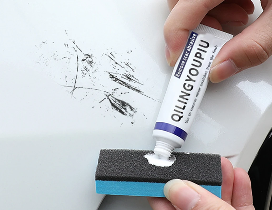 

Car Scratch Remover Kit Car Paint Scratch Repair Sponge Car Body Wax Paint Paste Set Scratch Paint Care Auto Polishing Grinding