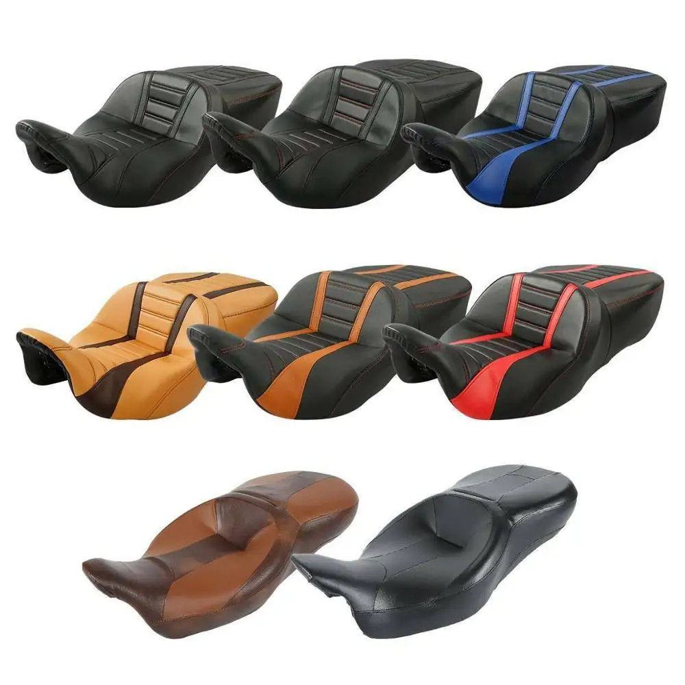 Мотоциклетное ПАССАЖИРСКОЕ СИДЕНЬЕ 2 Up для Harley Touring Road King Glide Street CVO FLHR 2009 2020| |