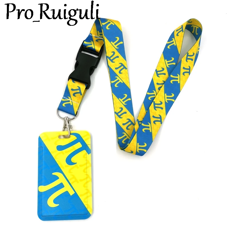 

Pi Symbol Mathematics Math Sign Equation Number Neck Strap Lanyard for keys lanyard card ID Holder Key Chain for Gifts