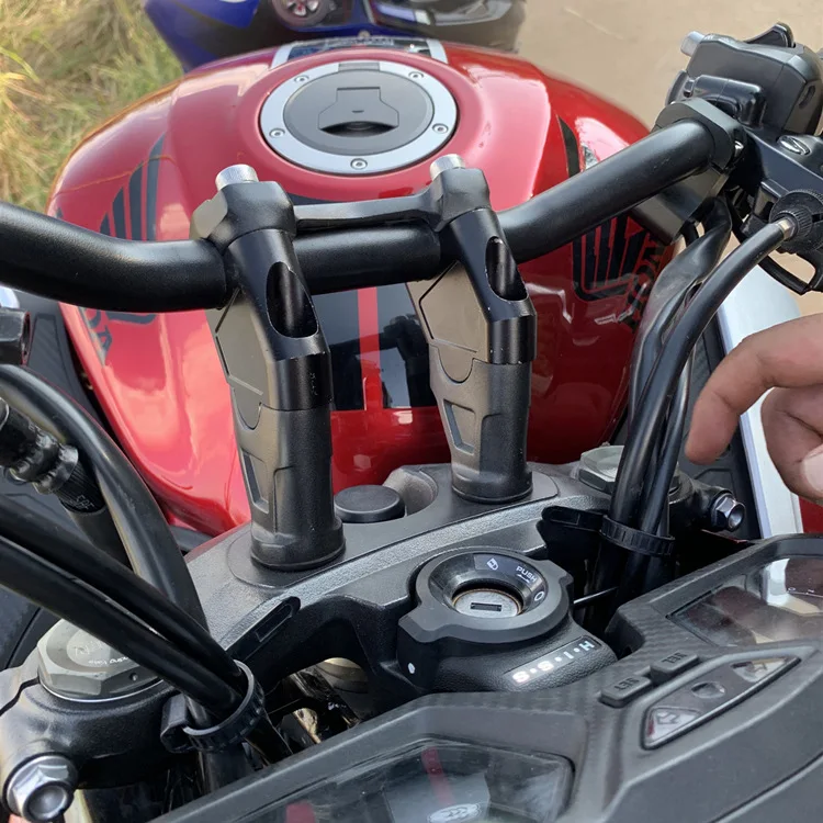 

Apply to Honda CB400 CB500x NC750 CB650 CB1100RS handlebar increase seat pressure code to move back