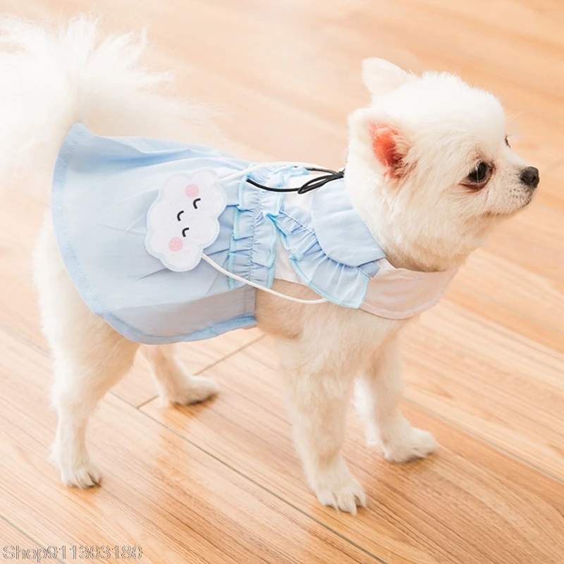 

Dog Clothes for Small Dogs Cute Dress summer Pet Clothes Puppy Dog Clothes Pet Cat Vest T Shirt Pug Apparel Costumes Dog Dresses