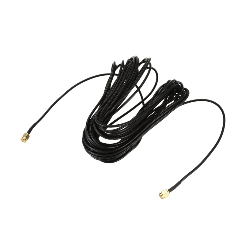 10 м SMA штекер M Разъем RF коаксиальный Pigtail RG174 удлинитель золотой|Соединители| |