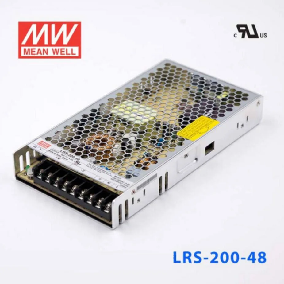

LRS-200-48 MEAN WELL Switching Power Supply 48V 211.2W 4.4A