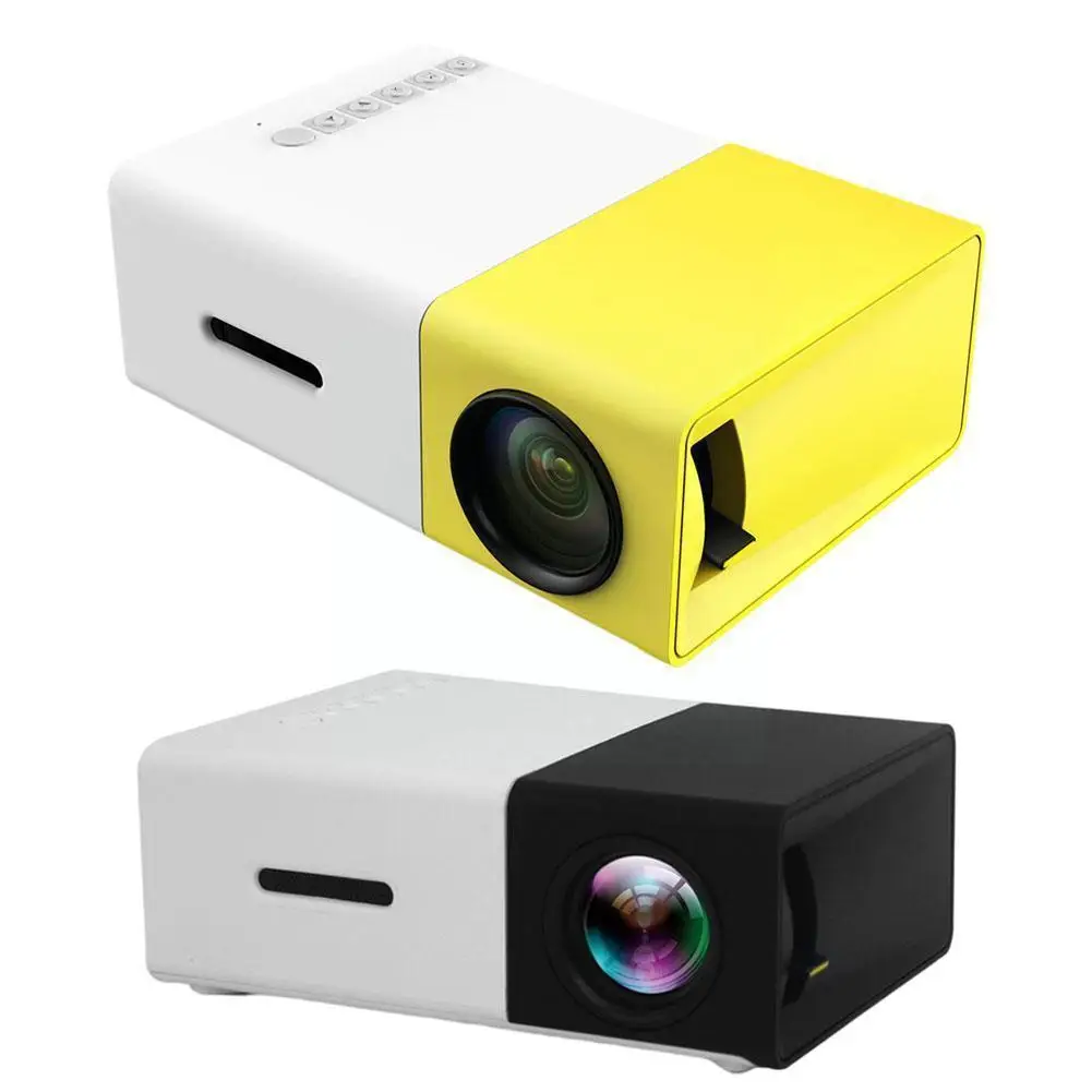 1080P домашний кинотеатр USB HDMI-совместимый с AV SD Pico HD 3D проектор мини светодиодный