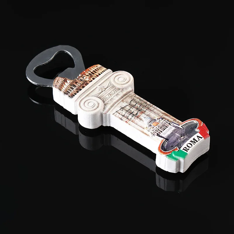 Сувенирный магнит на холодильник креативный открывалка для бутылок в римском