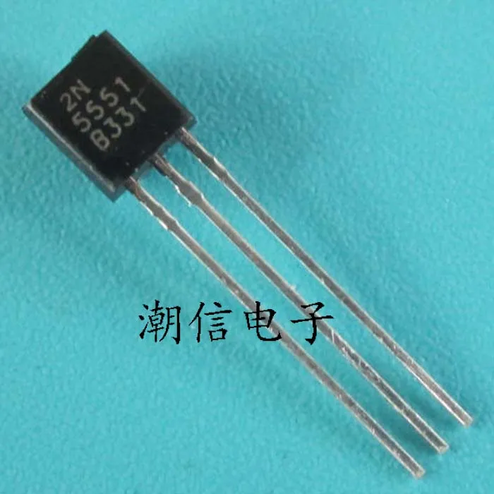 

10cps 2N5551 TO-92 NPN 0.6A 160V