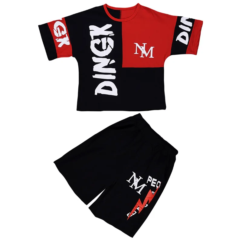 2019 новые летние комплекты детской одежды из 2 предметов с шортами для маленьких