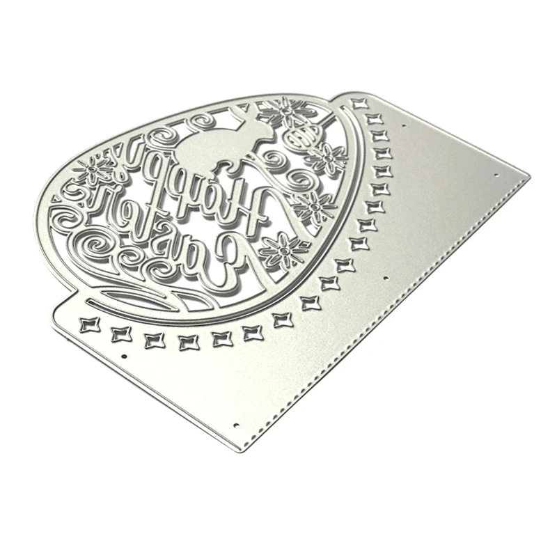 

Счастливая Пасха, металлические Вырубные штампы, фотоальбом, бумажная карта, шаблон, форма, тиснение, крафтовое украшение