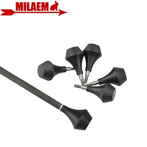 Стрельба из лука тупой стрелы цель стрела Точка нейлоновая стрела безопасности стрелы советы по стрельбе из лука охотничья стрельба игра практика аксессуары