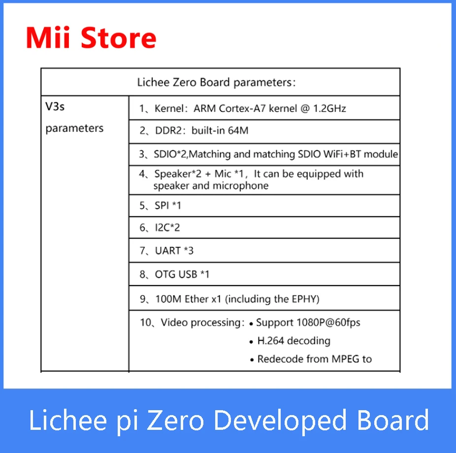 Sipeed Lichee pi Zero V3S Linux макетная мини-плата стартера | Компьютеры и офис