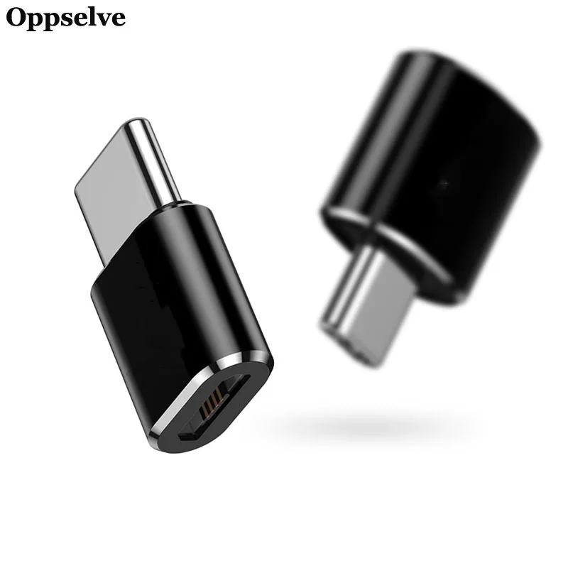 Oppselve USB Type C OTG адаптер Женский для Male Macbook Nexus 5X 6P Oneplus 3 2 зарядное устройство Дата