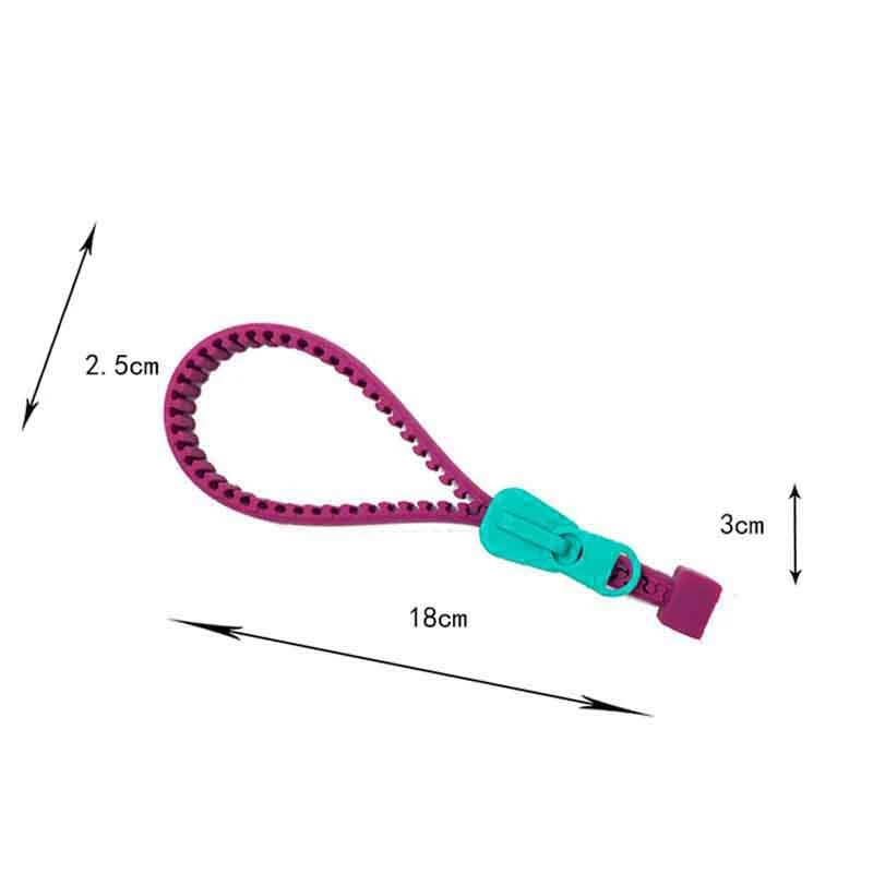 

Silicone Bottle Opener Zipper Opener Screw Cap Jar Openers Multi Purpose Can Opener