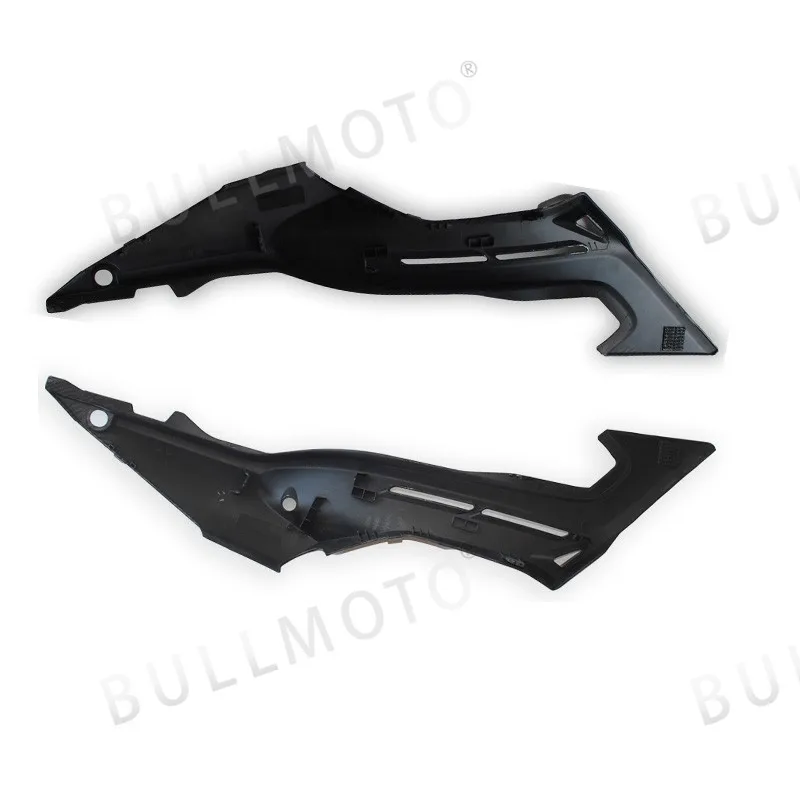 

For Honda cb650f 2017 2018 2019 Motorcycle Matte black unpainted Surface & carbon Rear tailstock side panel Two styles
