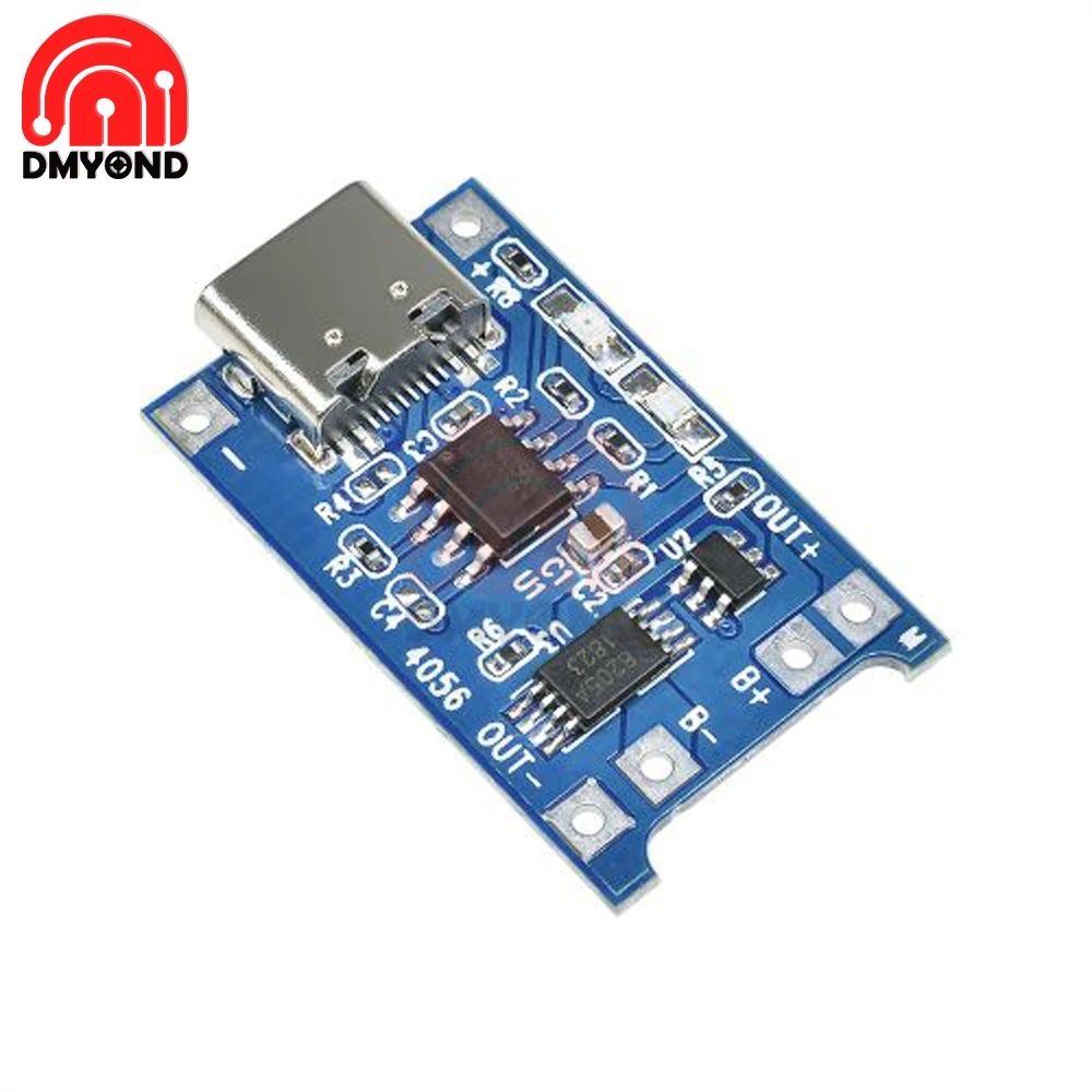 Type-c/Micro/Mini USB 5V 1A 18650 TC4056A литиевая батарея зарядное устройство модуль с защитой