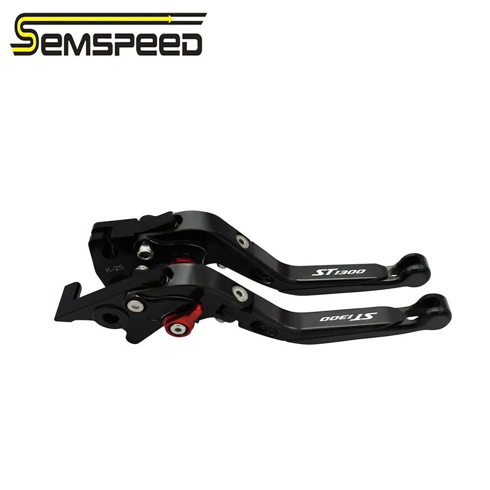 SEMSPEED ST1300 лого мотоцикла CNC Складные Выдвижные рычаги тормозного сцепления ручки