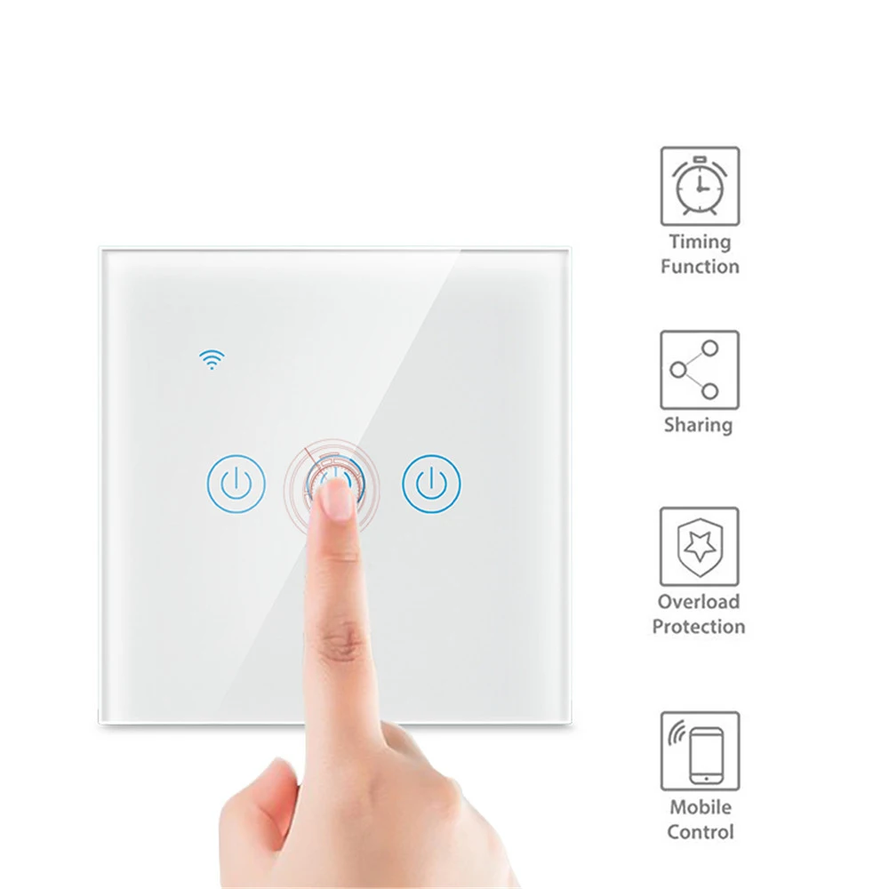 Умный светильник ель света AVATTO с Wi Fi и RF433 настенный выключатель дистанционным