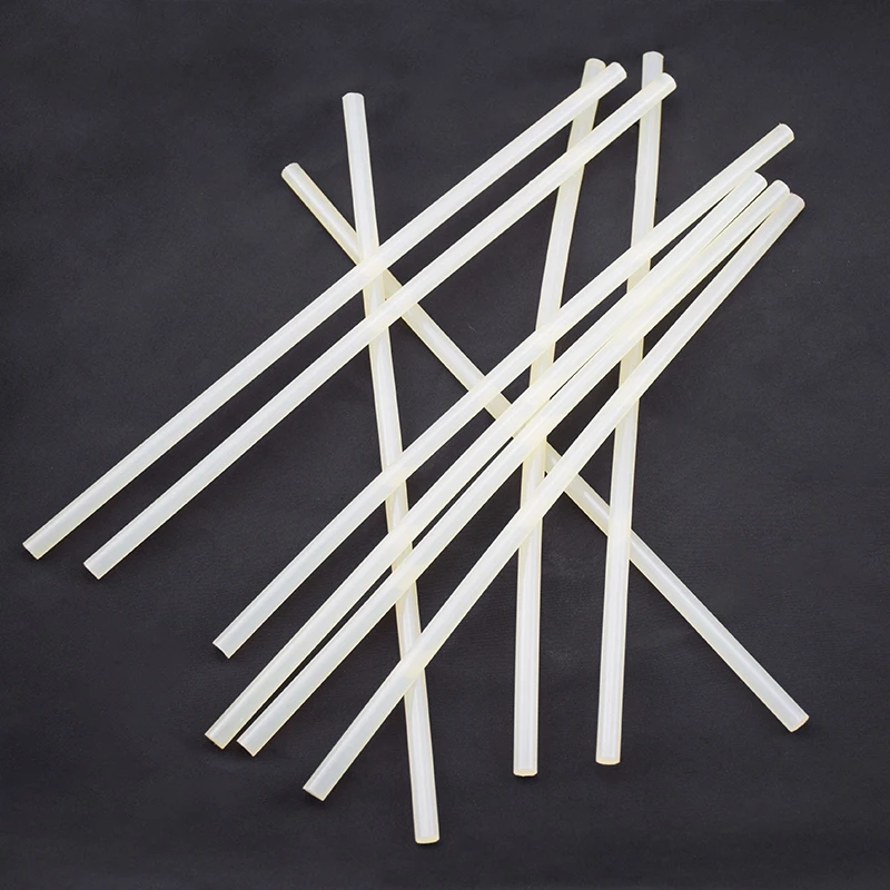 10 шт. прозрачные термоплавкие Клеевые стержни для клеевого пистолета инструмент