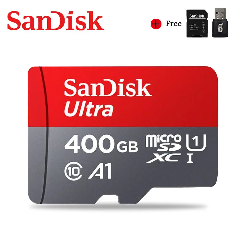 

Двойной Флеш-накопитель SanDisk 100% Оригинальный Micro sd-карта Class 10 16 Гб оперативной памяти, 32 Гб встроенной памяти, 64 ГБ 128 ГБ флеш-карты памяти TF 98 ...