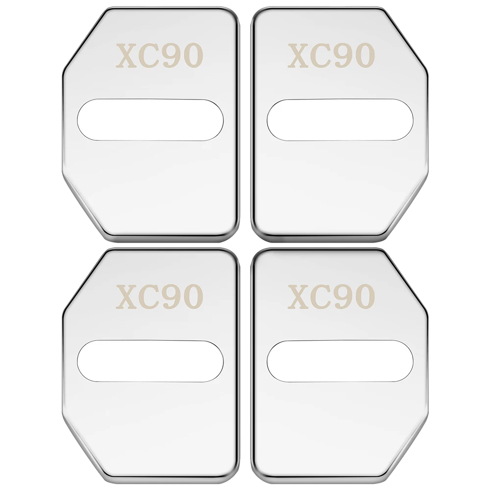 4 шт. автомобилей Дверные замки Защитная крышка Логотип колпаки с эмблемой