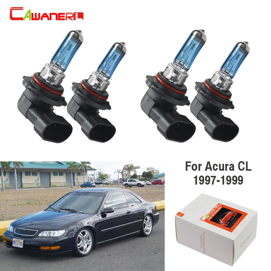 

Cawanerl 100 Вт галогенная лампа теплого белого света 4300K 12V преобразования автомобильный светильник головной светильник низкого луча дальнего с...