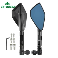 tg motor motorcycle cnc 10mm mirror rearview rear side mirrors universal for ktm duke for bmw for aprilia for benelli for ducati