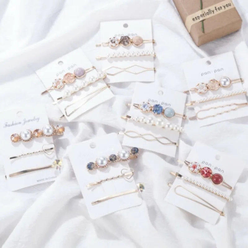 Pearl Hair Clip Hairband Comb Pin Barrette Hairpin Headdress Headwear |