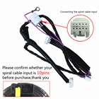 Совершенно новый кабель для кнопки громкости рулевого колеса для Mitsubishi Laner Outlander ASX 2007 2008-2014, автомобильный Стайлинг