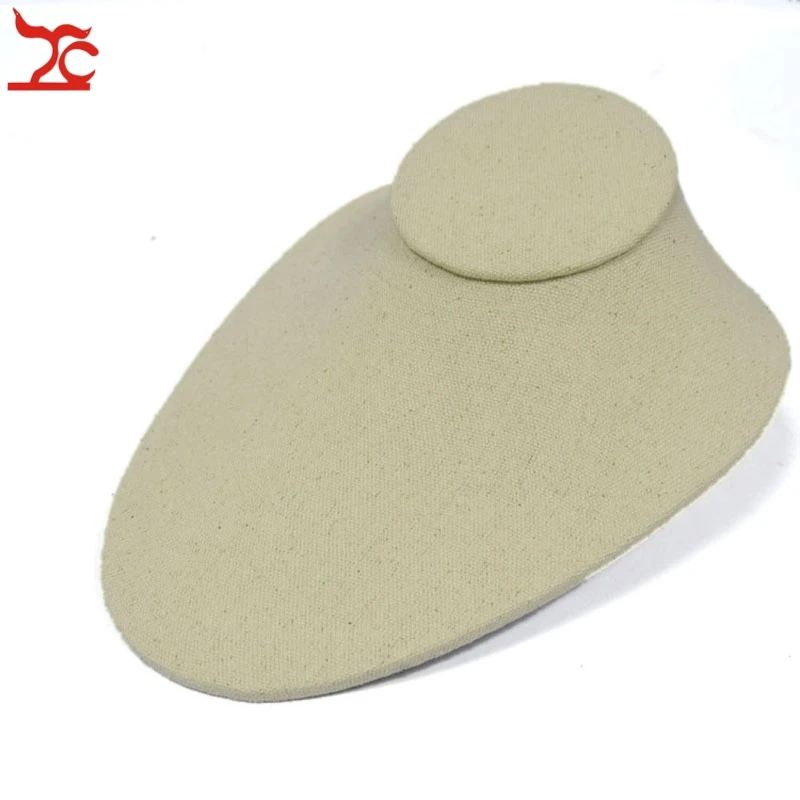 5 цветов в наличии горизонтальный дисплей ювелирных изделий бюст яйцо Форма