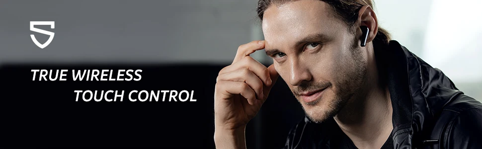 SoundPEATS True беспроводные наушники 5,0 Bluetooth наушники-вкладыши стерео беспроводные наушники с микрофоном сенсорное управление гарнитурой