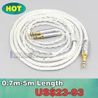 8-ядерный посеребренный кабель для наушников OCC для Hifiman Sundara Ananda HE1000se HE6se DEVA he400se Arya He-35x Edition XS LN006567