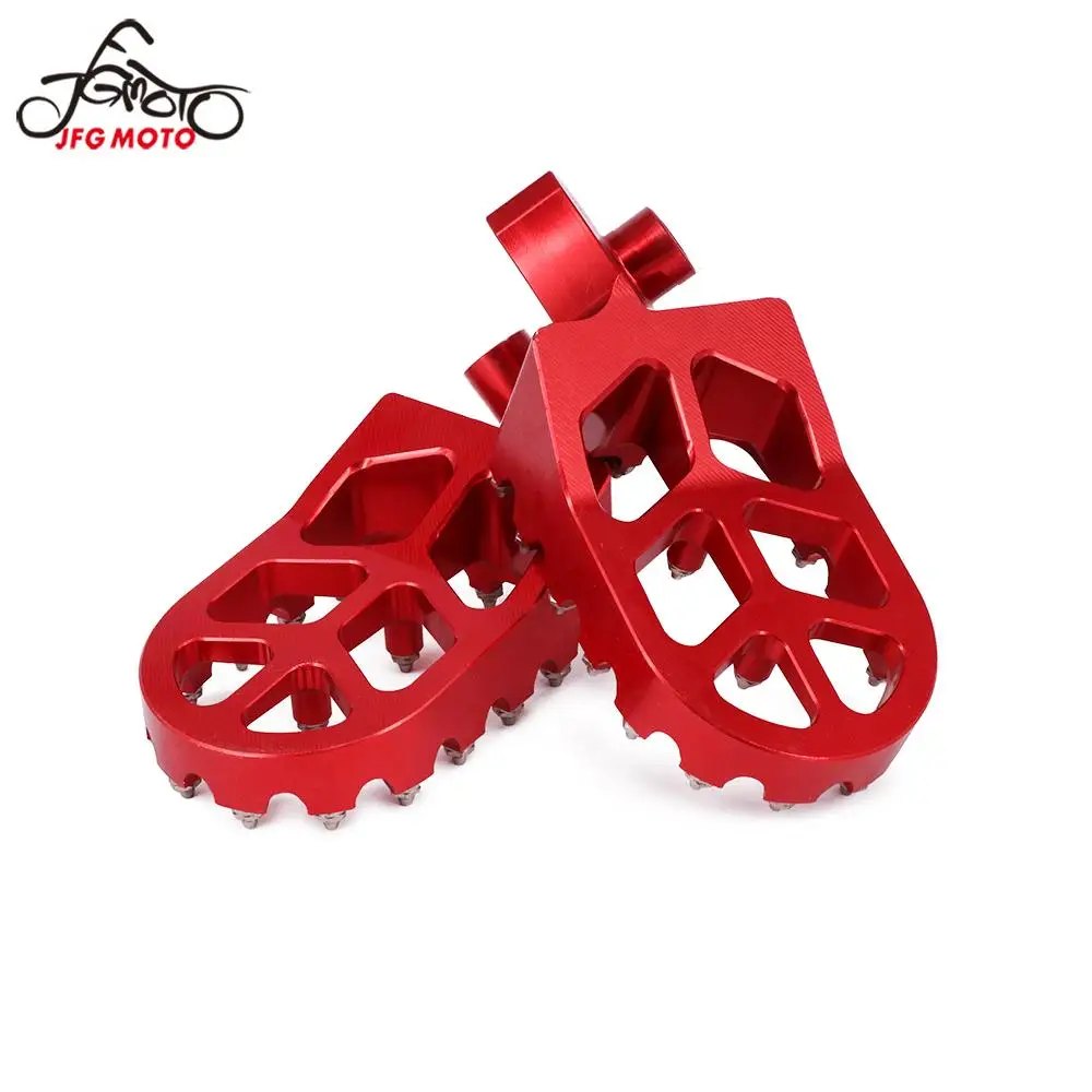 Подножки для мотоцикла с ЧПУ колышки ног CR50 CR65 CR125 WR125 CR150 CR250 WR250 TC250 TE250 TXC250 WR300 TE310