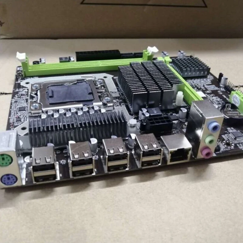 Материнская плата X58 PRO2 поддерживает серверную память RECC LGA1366 четырехъядерный