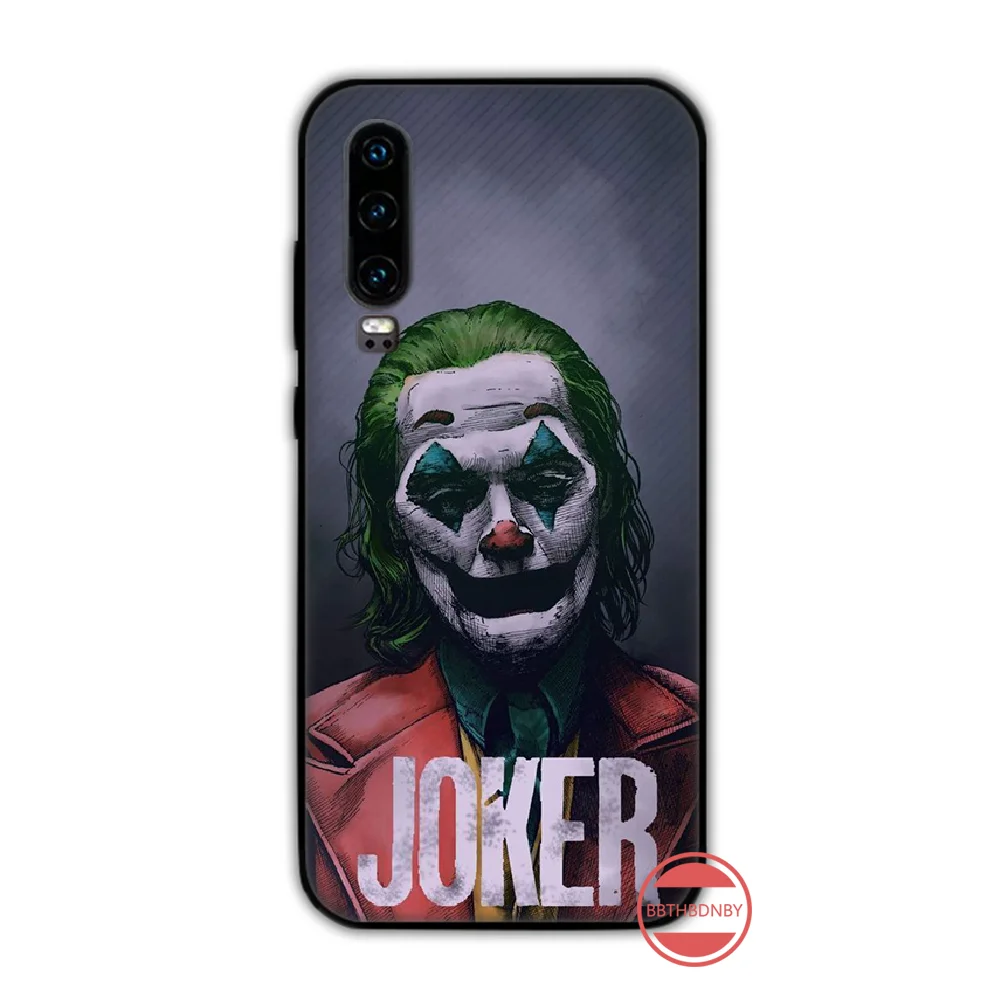 Чехол для телефона Marvel mafex joker черный мягкий резиновый чехол из ТПУ Huawei P9 P10 P20 P30 Lite