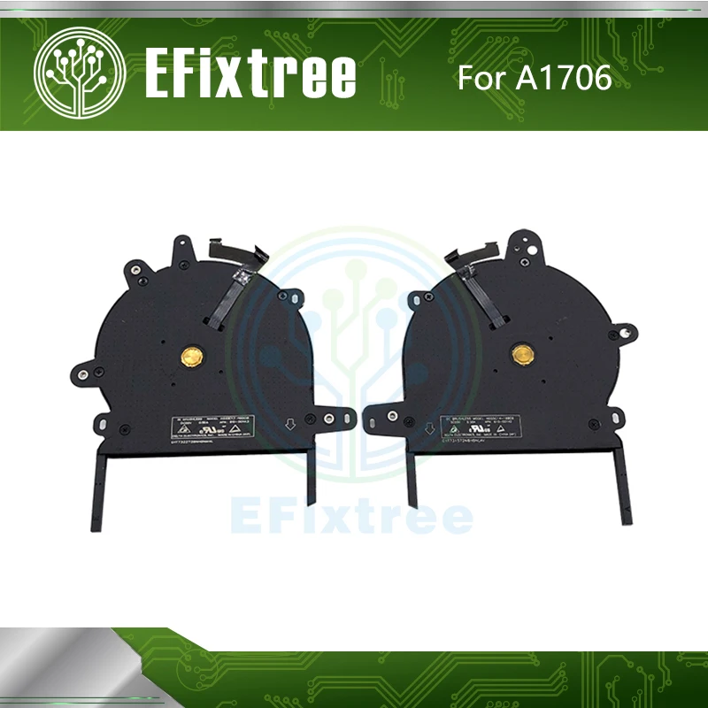 Охлаждающий вентилятор для ноутбука кулер процессора Apple Macbook Pro Retina 13 дюймов A1706