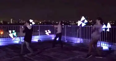 Светодиодный poi, 80 пикселей беспроводной контроль poi, полноцветный светодиодный джойстик, эффект трубопровода poi, POI многопользовательский контроллер производительности